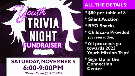 Trivia Night Fundraiser | Fee Fee Baptist Church | Bridgeton Missouri