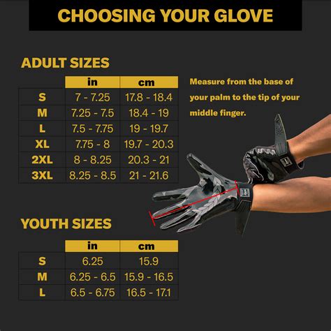 How to choose the right football glove size? | Invictus Football Gloves