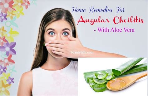 10 Natural Home Remedies For Angular Cheilitis Infection