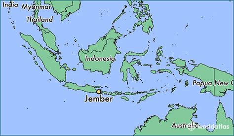 Where is Jember, Indonesia? / Jember, East Java Map - WorldAtlas.com