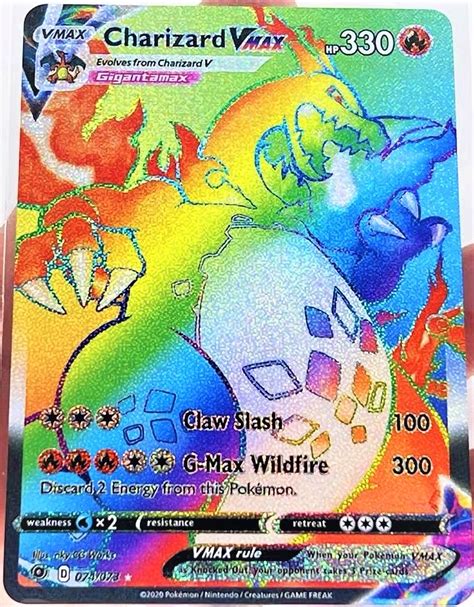 Golden rainbow rare charizard - pondasse