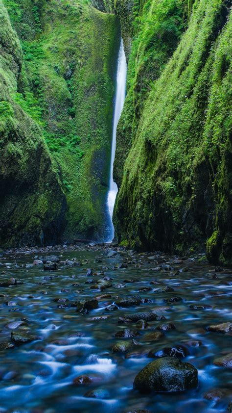 WALLPAPERS HD: Oneonta Gorge Waterfall Oregon