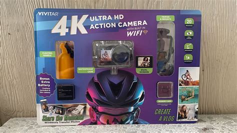 Still In Stock! Vivitar 4K Ultra HD Action Camera Kit Only $10 - The Freebie Guy® ️️️