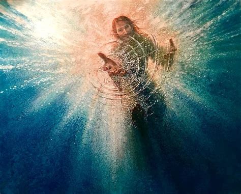 Jesus Reaching Into The Water - Cool Product Reviews, Special offers, and purchasing Information