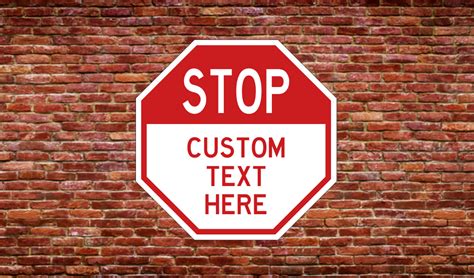 Custom Stop Sign – Design Your Signs