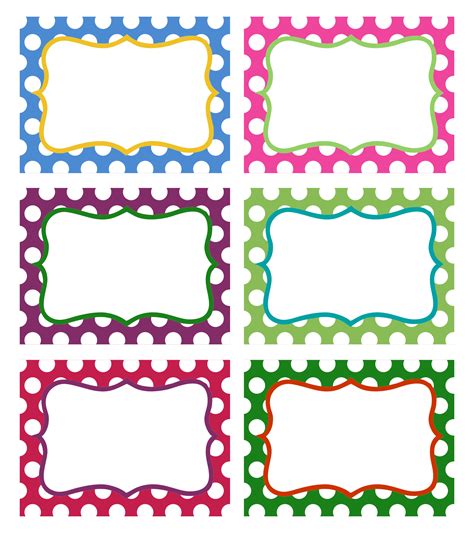 Candy Labels Free Printables