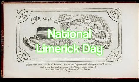 National Limerick Day 2023 - When, Where and Why it is Celebrated?