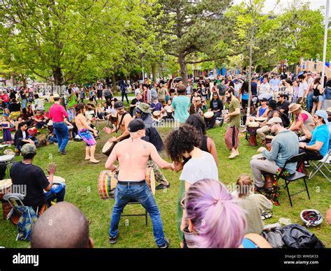 Kensington Market park Stock Photo - Alamy