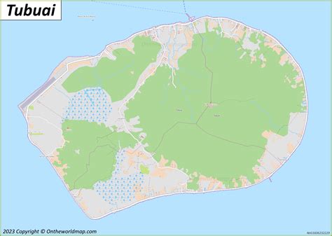 Tubuai Map | French Polynesia | Detailed Maps of Tubuaʻi Island