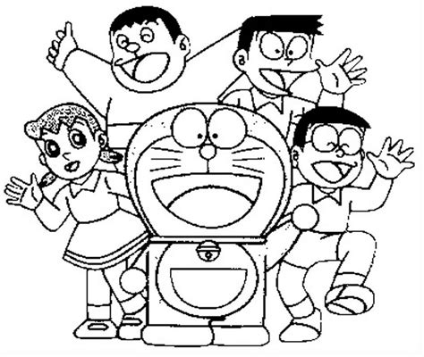 Koleksi Gambar sketsa gambar doraemon dan dorami Tahun Ini - Sketsakini