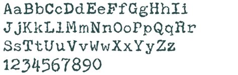 SBC Distressed Typewriter font download free (truetype)