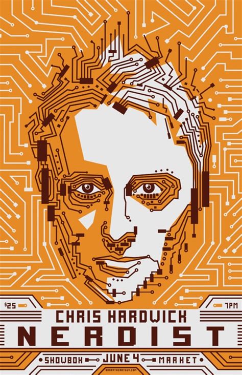 Chris Hardwick Nerdist Seattle Show Print