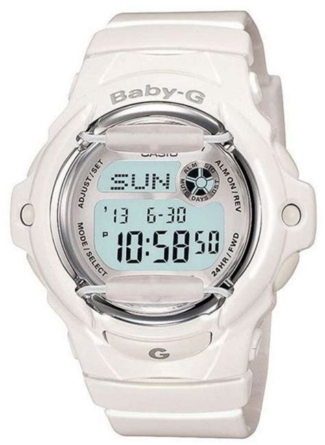 Baby-G White Jelly Resin Digital Databank Watch | Baby g shock watches ...