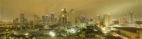 Stunning Night View of Manila Skyline