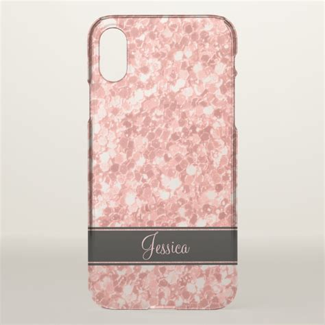 Save 20% Off | Rose Gold Glitter iPhone X Case - Case Plus