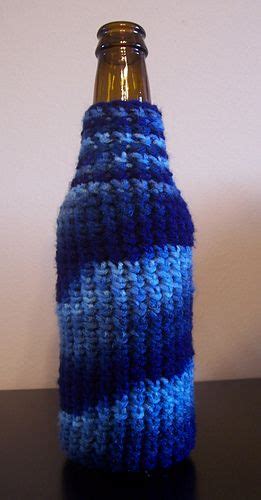 Beer Bottle Koozie pattern by Jamie L'Heureux | Crochet beer, Bottle ...