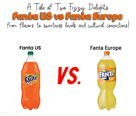 Fanta US vs Fanta Europe: A Tale of Two Fizzy Delights