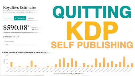 5 Quitting KDP Self Publishing - kindle direct publishing