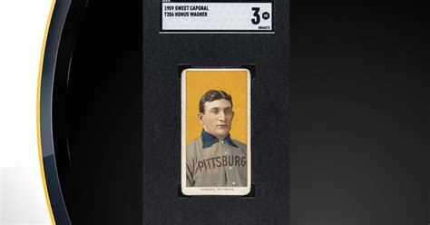 Rare Honus Wagner Card Sells For Record $6.6 Million At Auction - CBS ...