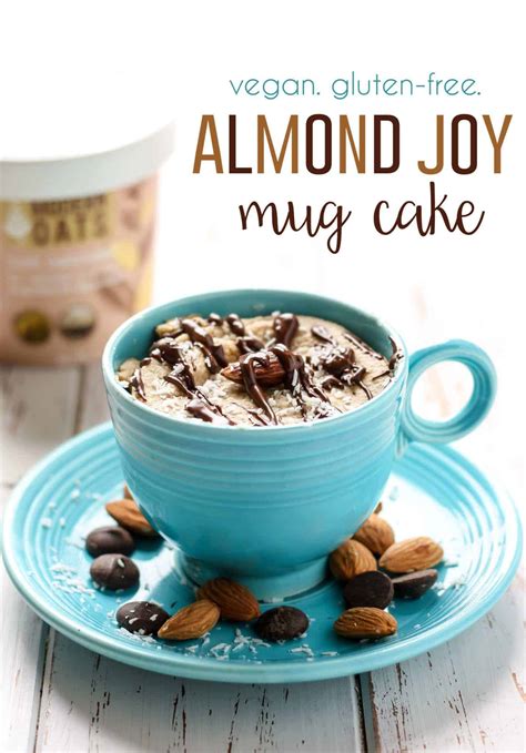 Almond Joy Mug Cake [ gluten-free, vegan ] • Fit Mitten Kitchen