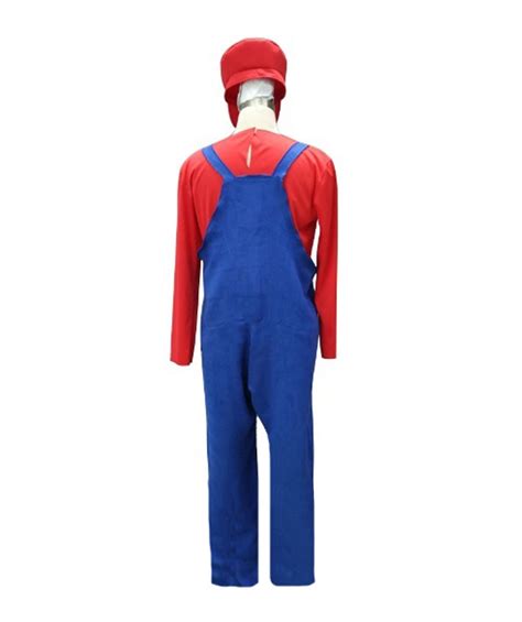 Red Plumber Costume for Men - Wholesale & Dropship | Goods By BC