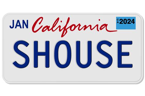 2024 California License Plate Sticker - Betty Chelsey