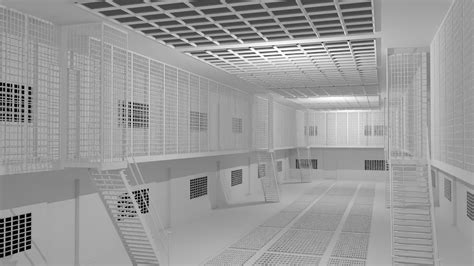 Prison Interior model - TurboSquid 2157353