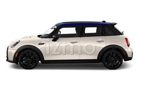 2023 MINI Hardtop-4-Door Iconic 5 Door Hatchback Side View Car Pics | izmostock