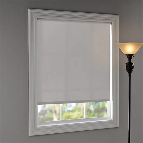 Mainstays Room Darkening, Tear-to-Fit Roller Shade 37-1/4" x 54", White - Walmart.com