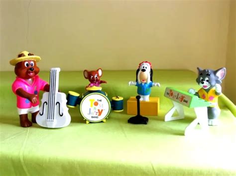MCDONALD'S 1989 TOM & JERRY BAND Droopy-Jerry-Spike-Tom YOUR CHOICE TOY or PART $3.50 - PicClick