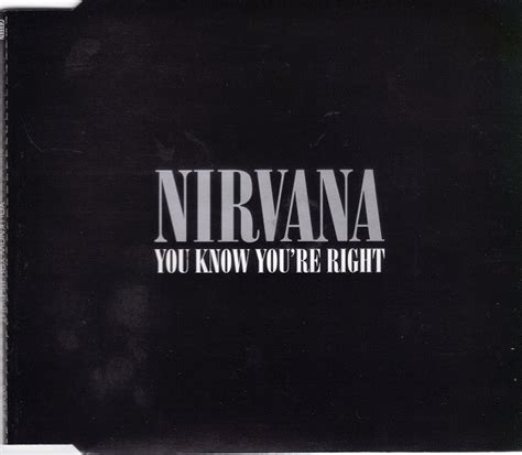 Nirvana - You Know You're Right (2002, CD) | Discogs