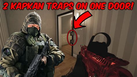 How to place *2* Kapkan Traps on 1 Door in The Rainbow Six Siege House ...