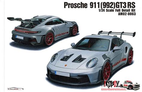 1:24 Porsche 911(992) GT3 RS - Full Resin Model Kit | AM02-0063 | Alpha Models