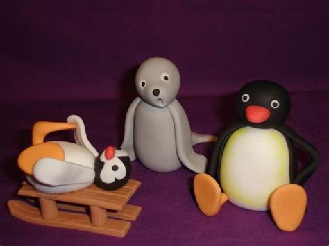 Pingu, Pinga And Robby - CakeCentral.com