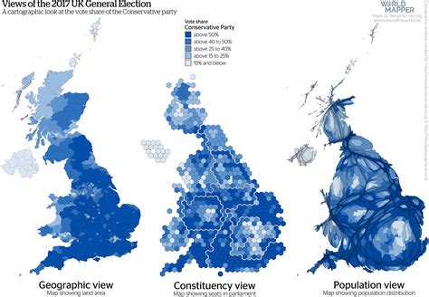 United Kingdom Population Map