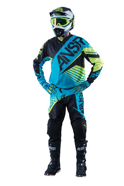 Answer NEW 2016 Youth Mx Syncron Aqua Black Motocross Dirt Bike Kids ...