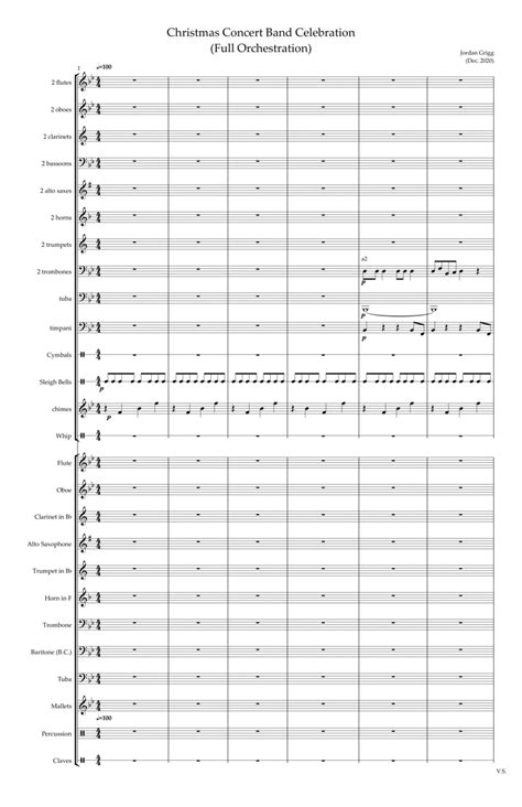 Christmas Concert Band Celebration Sheet Music | Jordan Grigg | Concert ...