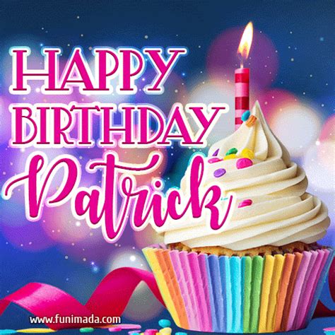 Happy Birthday Patrick GIFs - Download on Funimada.com