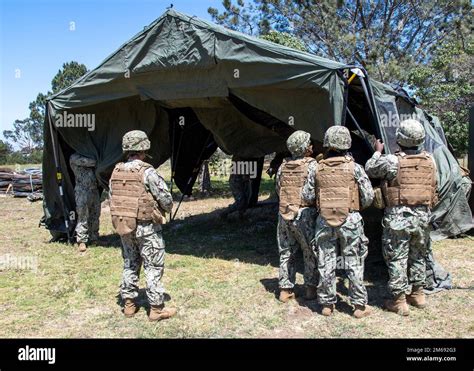 220420-N-PG340-1056 PORT HUENEME, Calif. (April 20, 2022) U.S. Navy Seabees with Naval Mobile ...