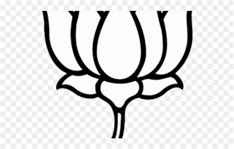 Lotus Clipart Bjp Logo - Logo Bharatiya Janata Party - Png Download ...