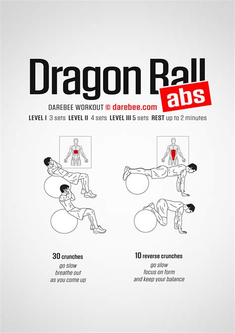 Dragon Ball Abs Workout