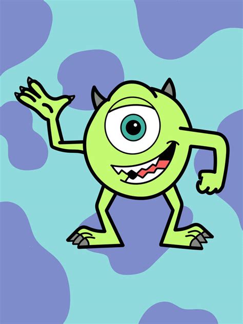 Monsters Inc. Mike Wazowski and Sully Mashup by CaseyMohanArt on DeviantArt