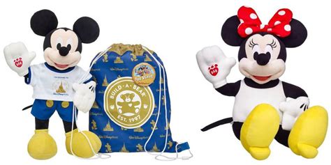 Disney Parks 50th Anniversary Mickey and Minnie Mouse Plush Toy - ayanawebzine.com