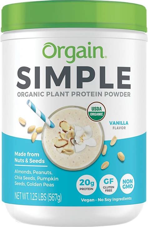 Orgain Simple Plant Protein Powder | Save at PricePlow