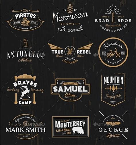 40+ Best Vintage Logo Templates & Designs 2020 - Templatefor