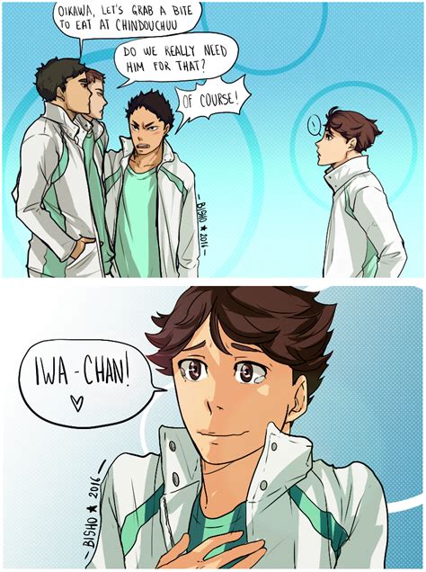 Haikyuu - Stage Play - IwaOi by Bisho-s on DeviantArt