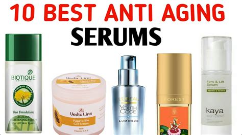 10 Best Anti Aging Serums With Price | Best in Beauty - YouTube