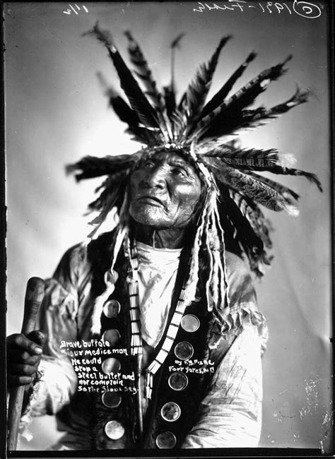 Brave Buffalo | Photo taken 1931 State Archives# 1952-5018 | State Historical Society of North ...