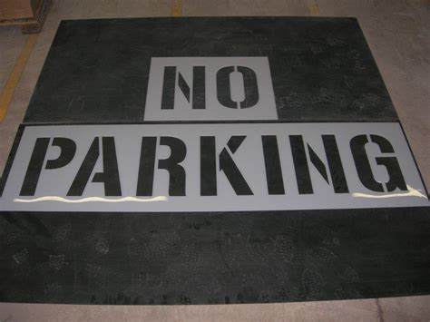 How To Make Parking Lot Stencils at Stacey Rose blog