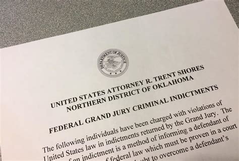 Tulsa Federal Grand Jury Indictments Issued | Public Radio Tulsa